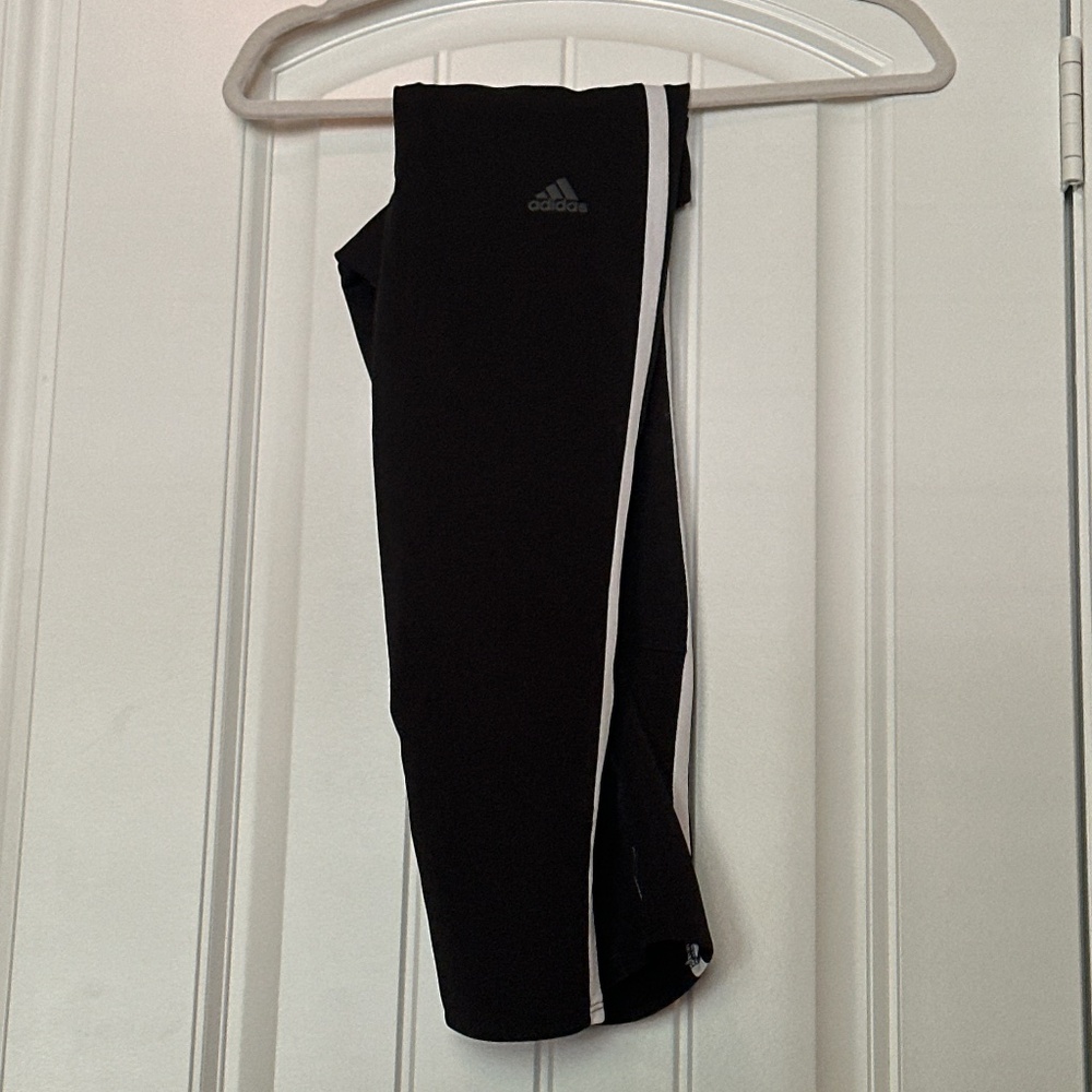 Adidas ClimaCool Black Running Leggings - XS - Picture 1 of 3